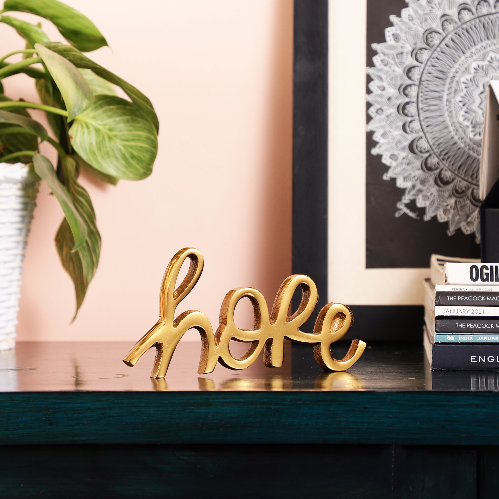 Words Hope Sign Decor