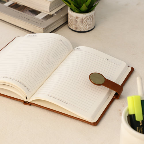 A5 Size Leather Stylish &
