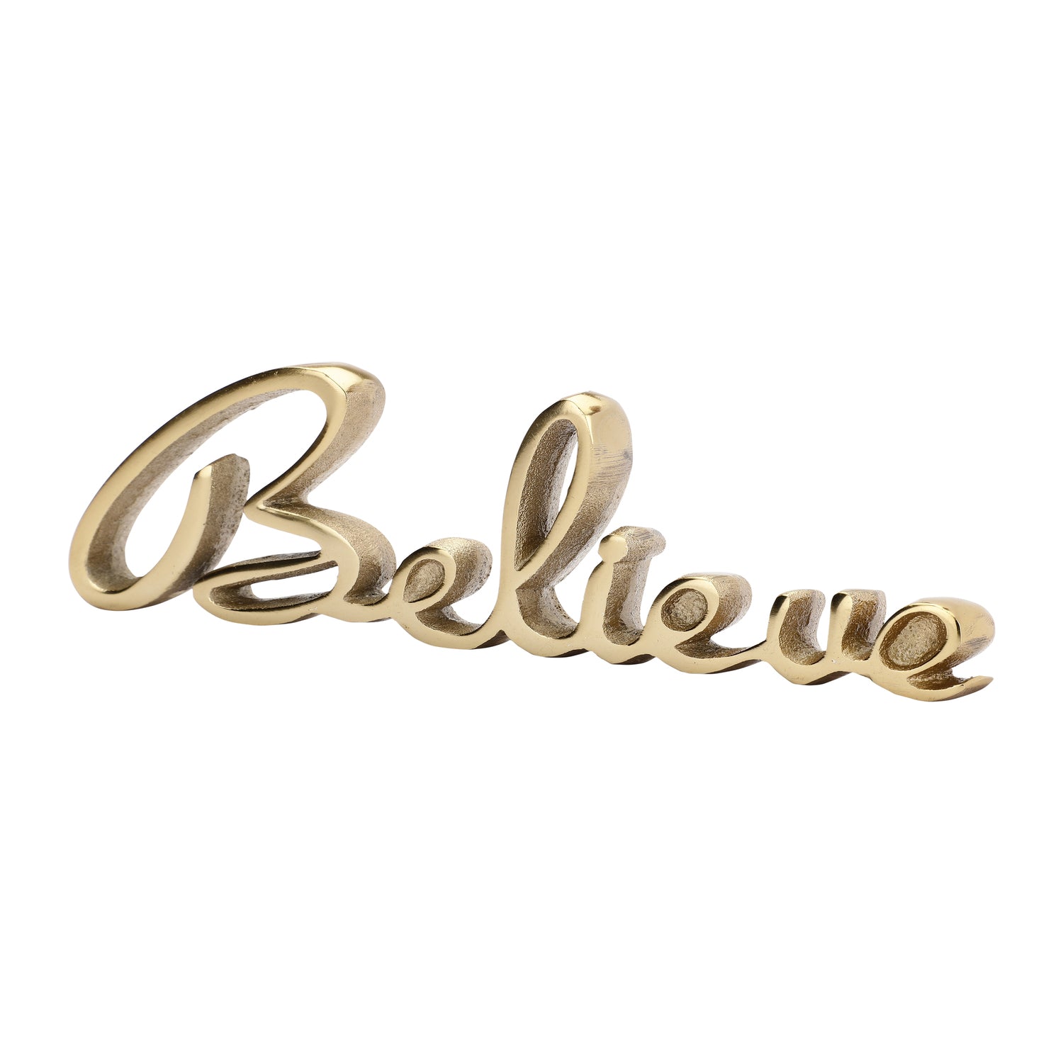 Words Believe Sign Decor