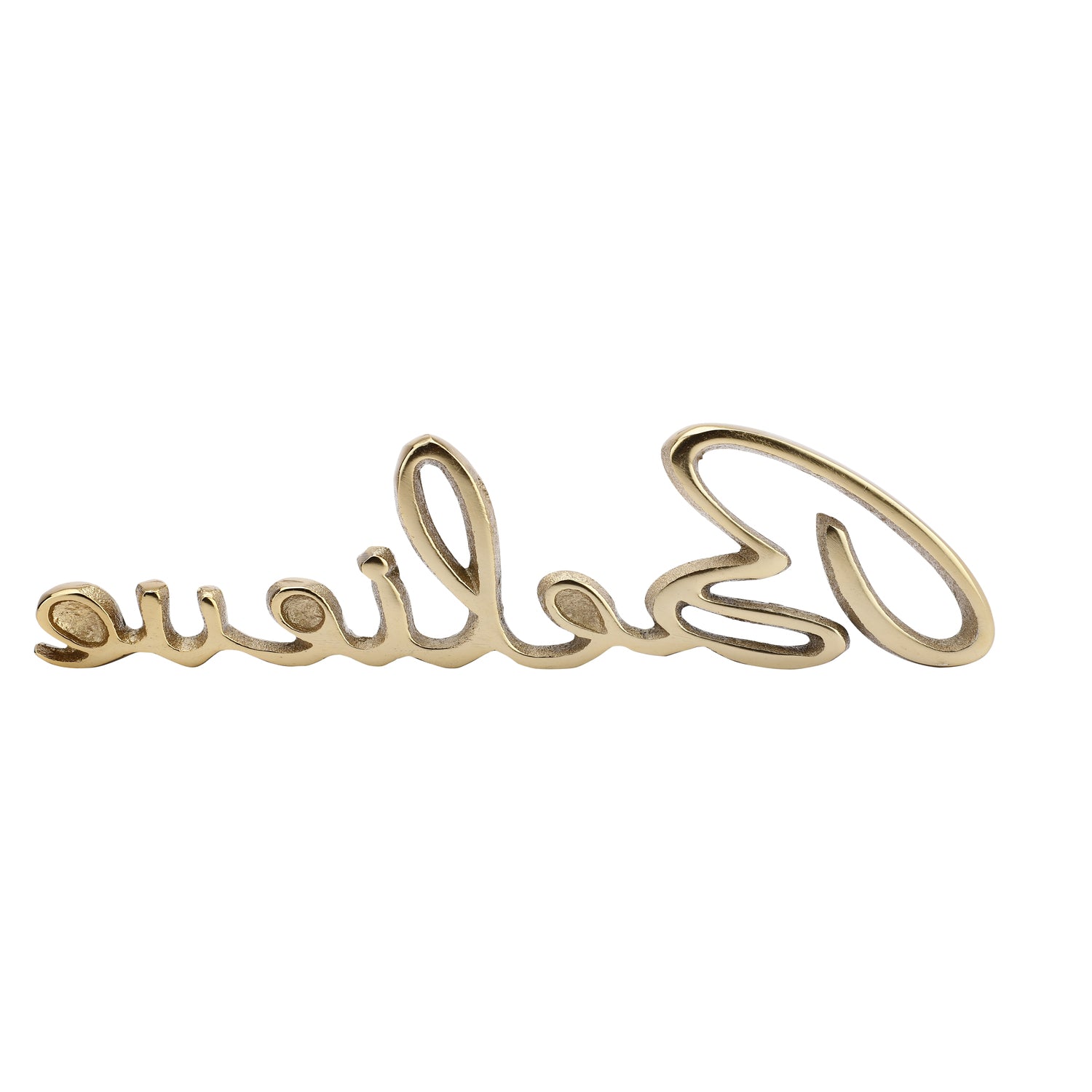Words Believe Sign Decor