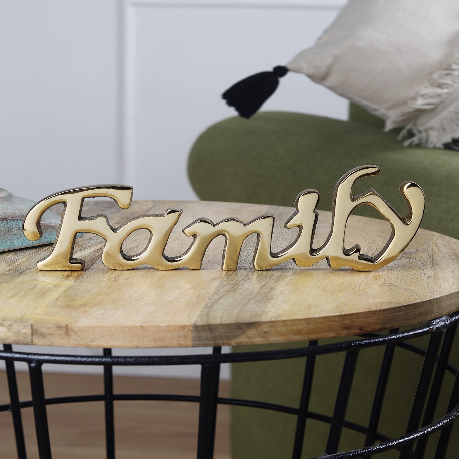 Words Family Sign Decor