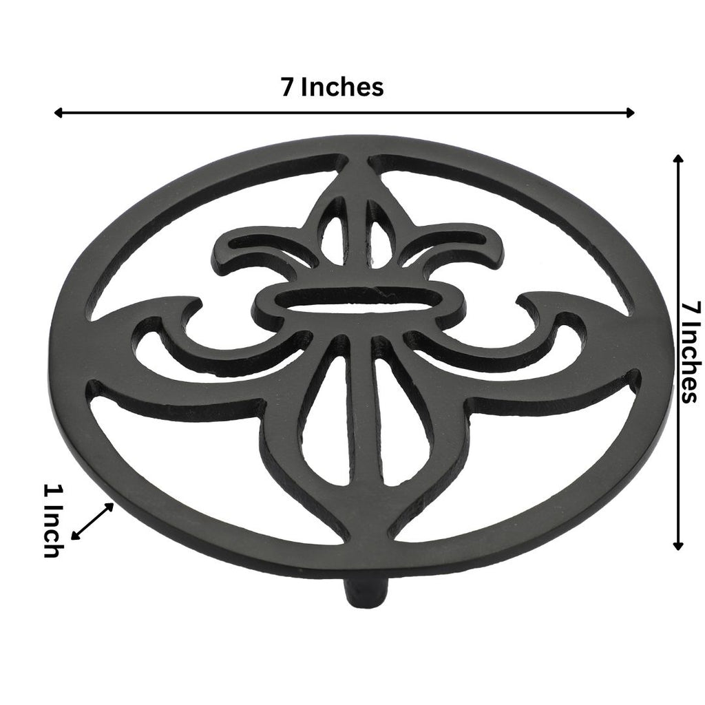 Fleur Di Lis Trivet Hot