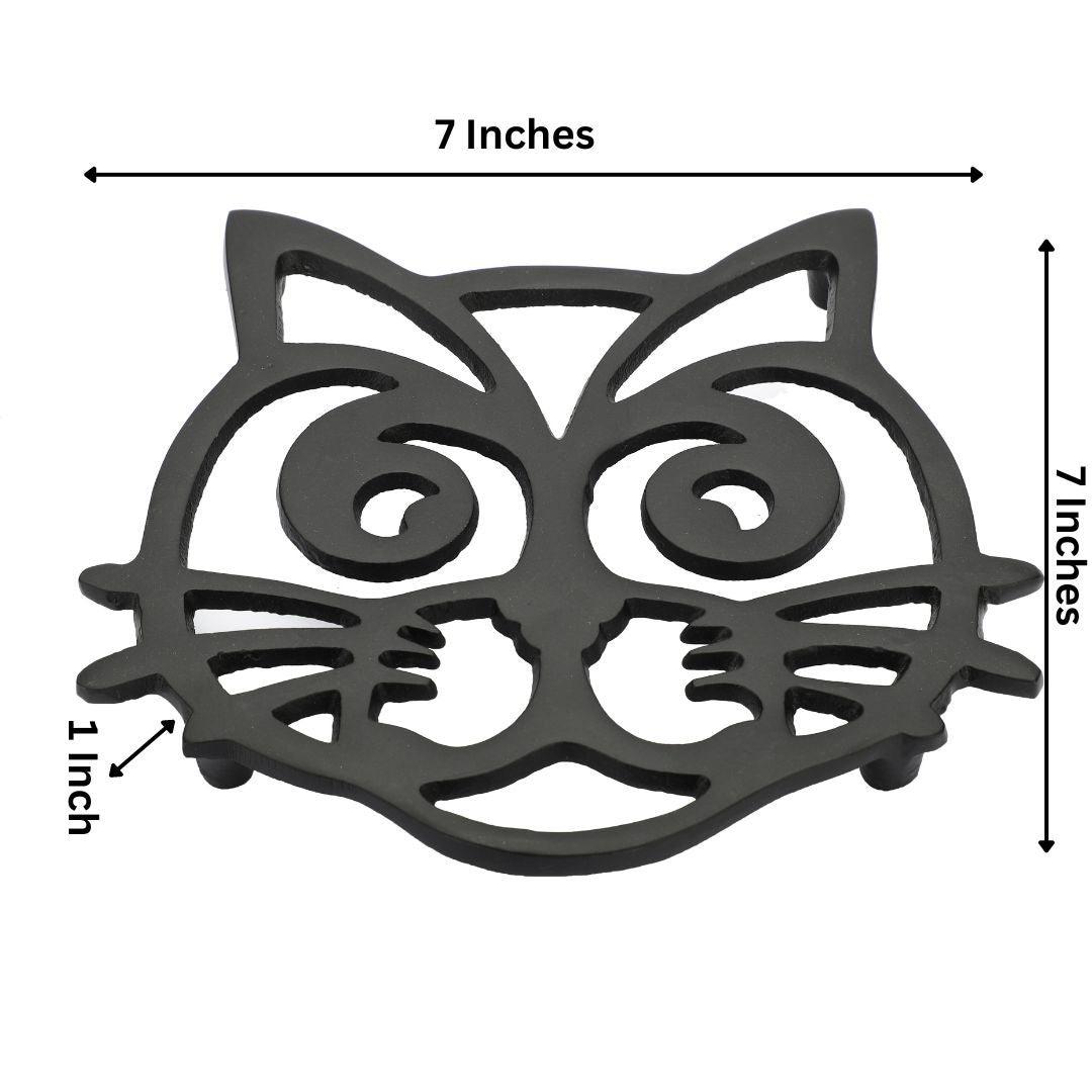 Cat Trivet Hot Pot And