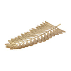 Large Gold Leaf Serving Tray