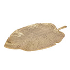 Gold Leaf Serving Tray Platter.