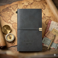 Pu Leather Notebook Journal Diary,Travel