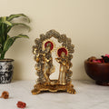 Radha Krishna Aura Statue Home Décor