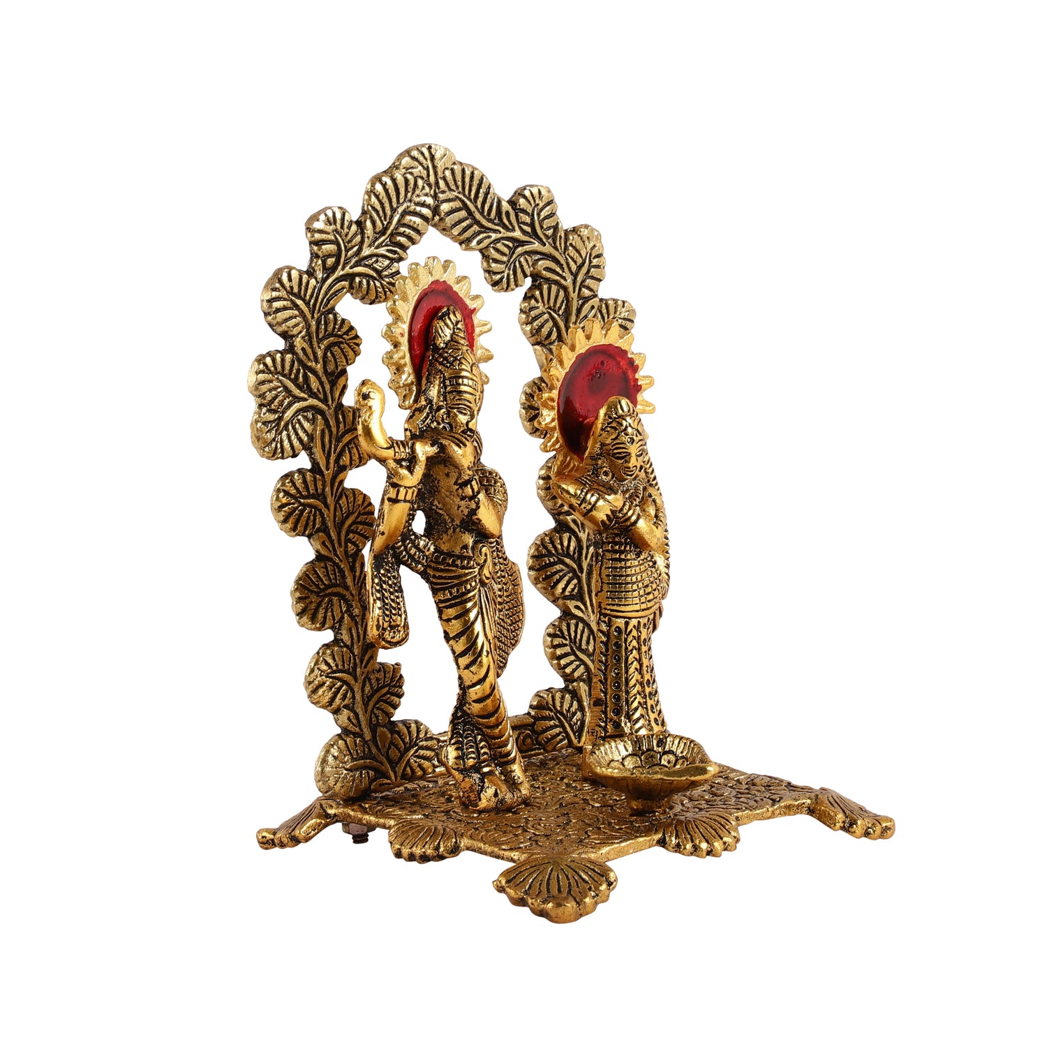 Radha Krishna Aura Statue Home Décor
