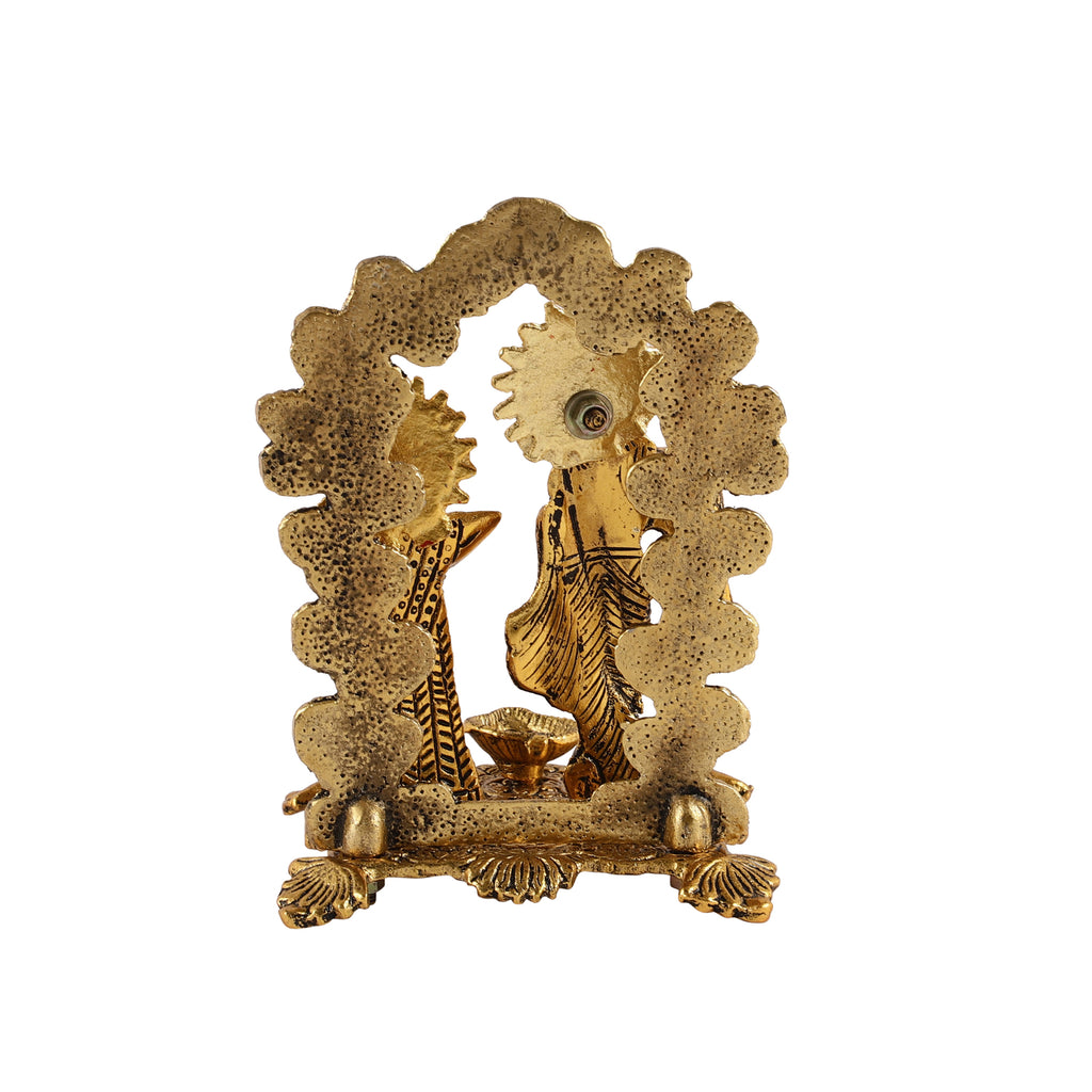 Radha Krishna Aura Statue Home Décor