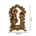 Radha Krishna Aura Statue Home Décor