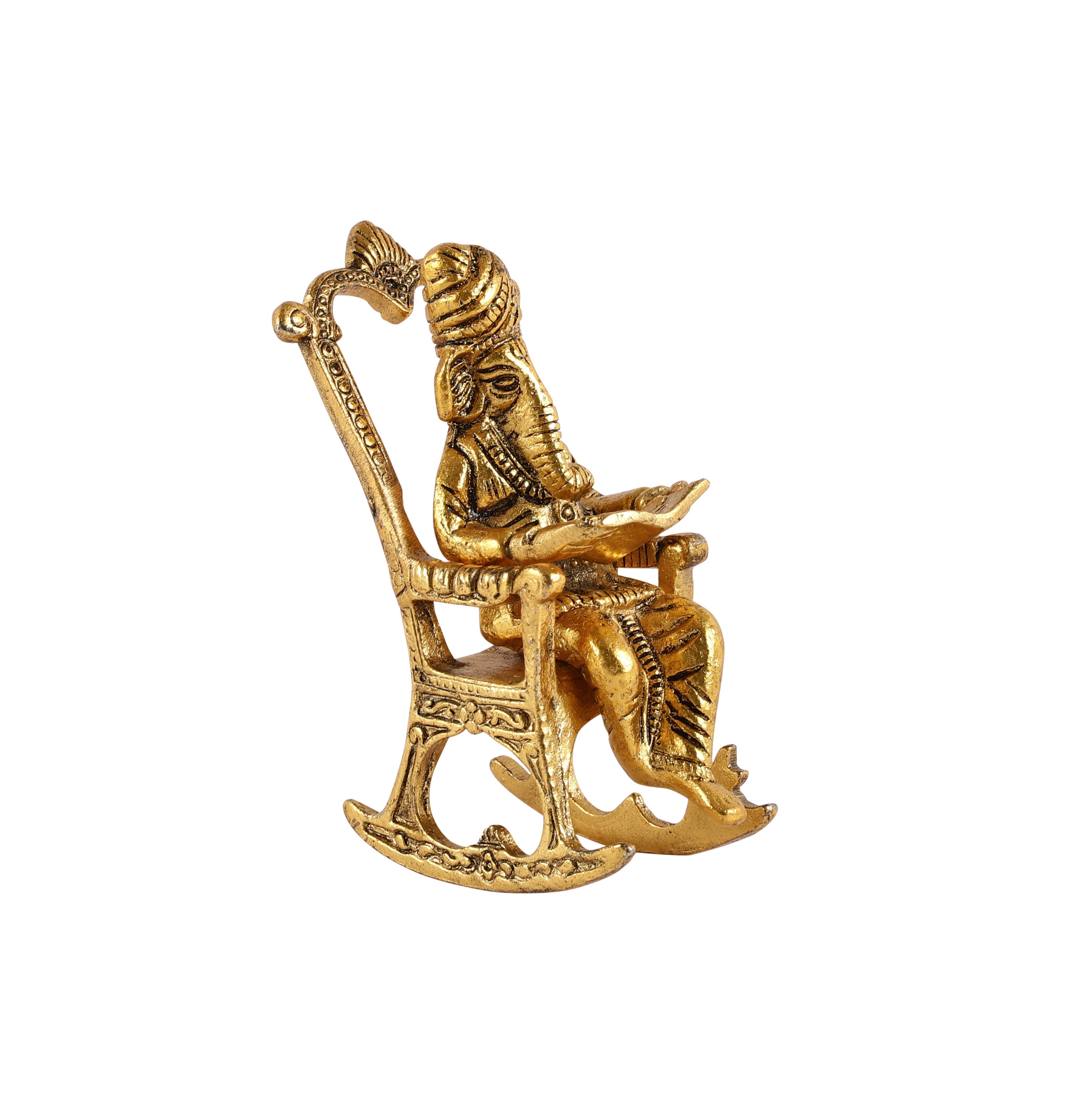 Ganesh Idol On Chair