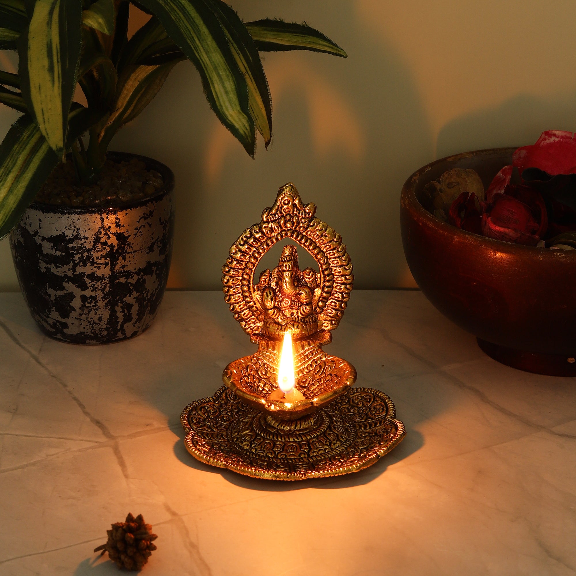 Lord Ganesh Diya Puja &