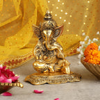 Lord Ganesh Statues Mouse,Sacred Ganesha Figurine,Lord
