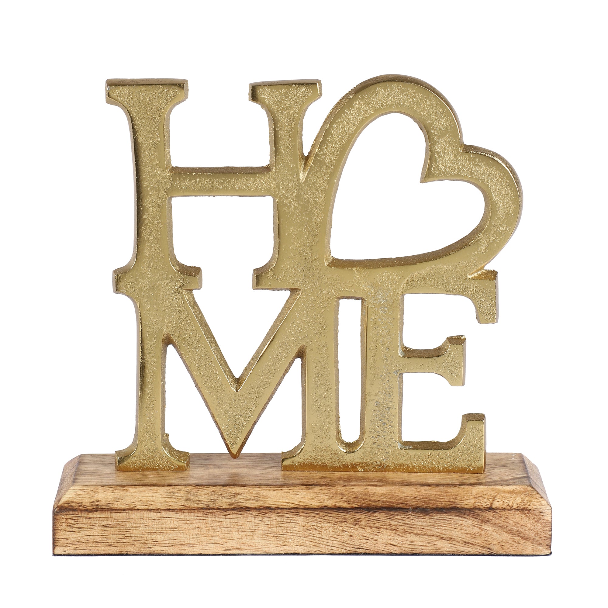 Word Sign Wooden Base