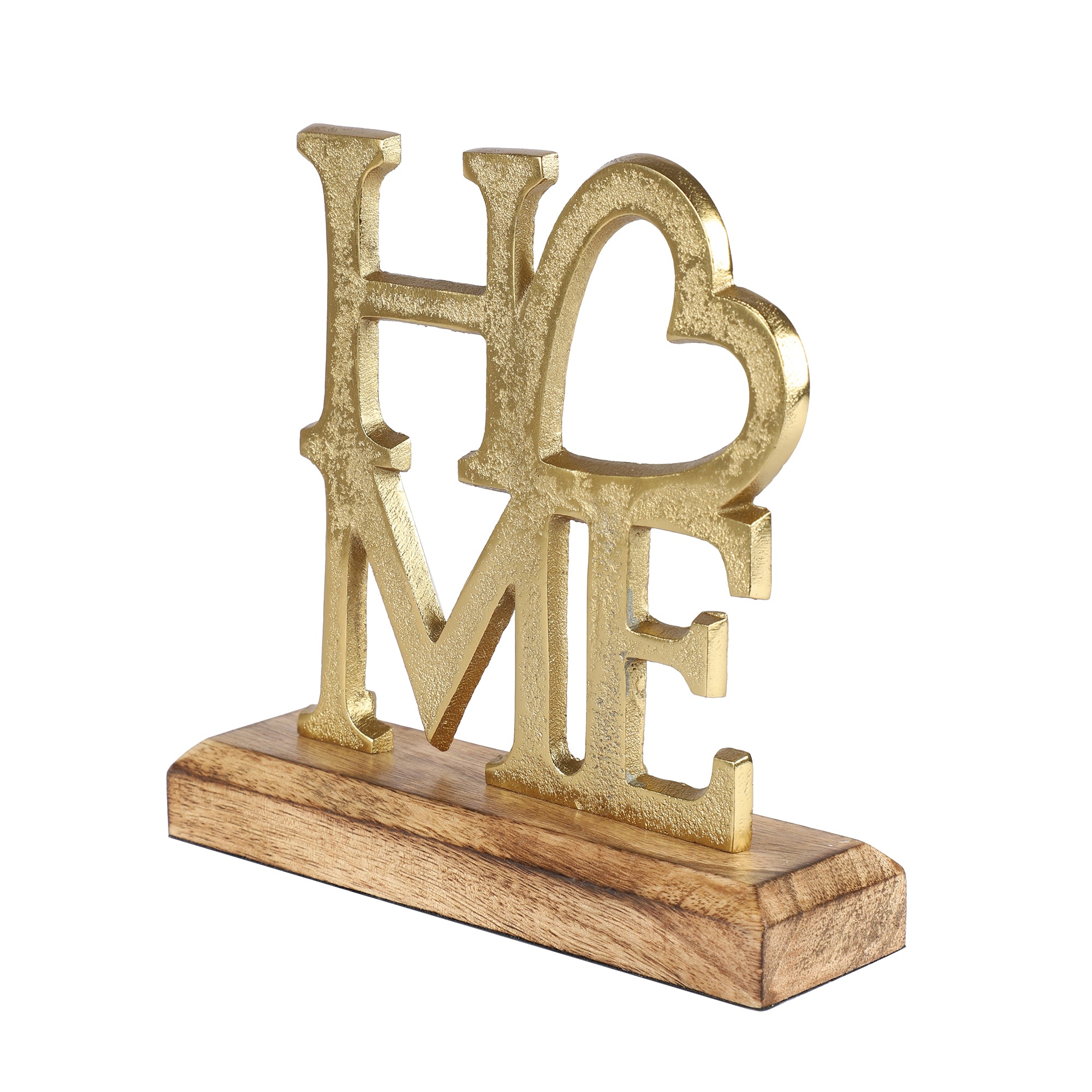 Word Sign Wooden Base