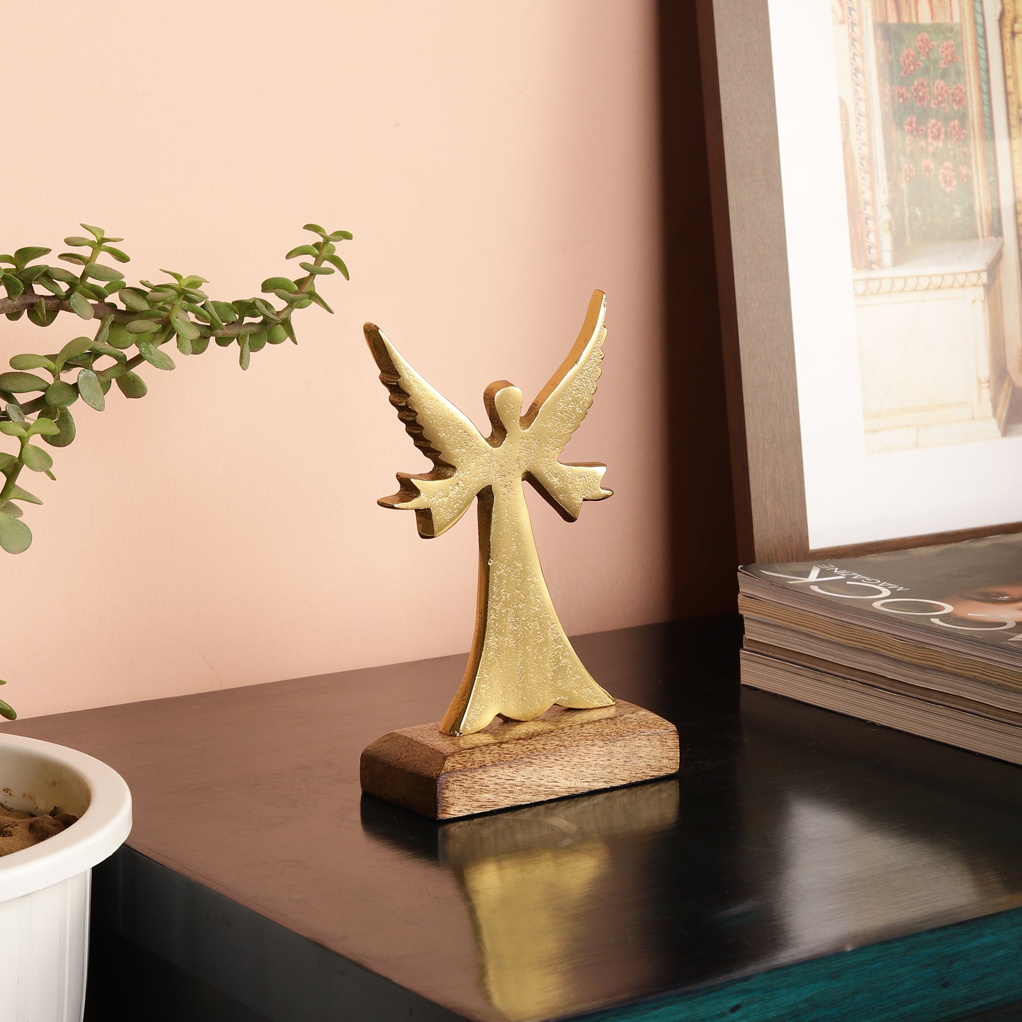 Angel Glow Sculpture Figurine Home Home
