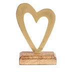 Aluminium Heart Shape Home Décor