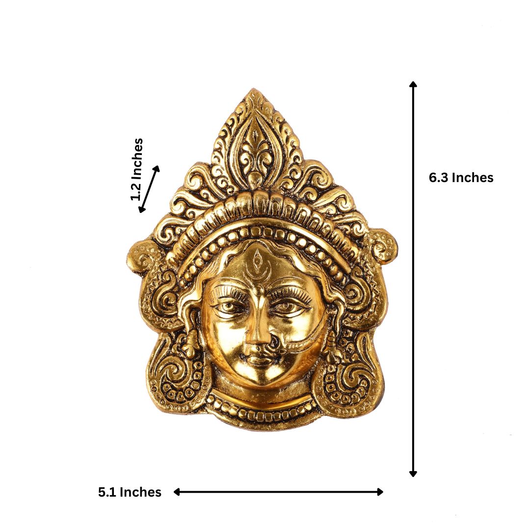 Maa Durga Blessing Face Wall Art.Maa