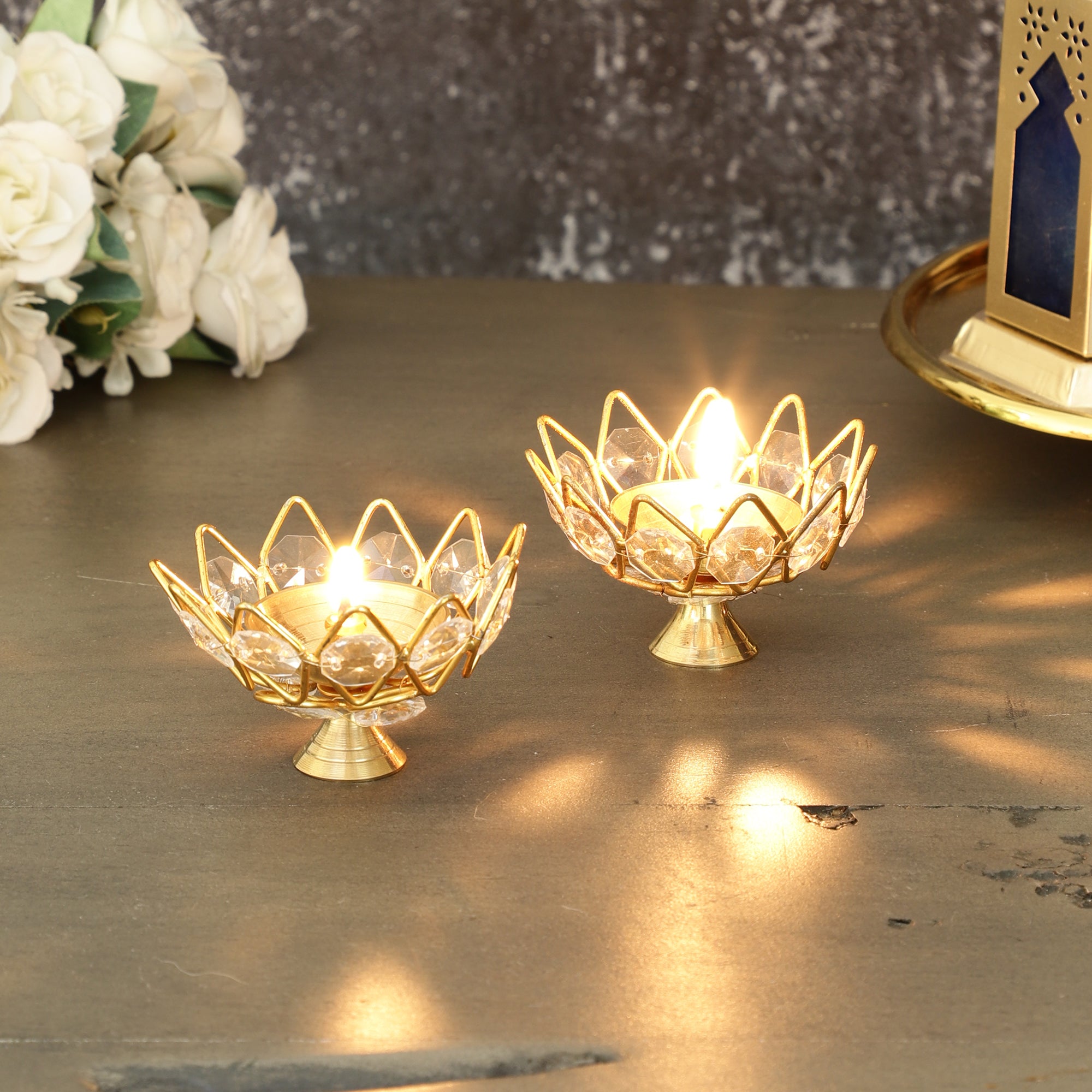 Designer Diya Puja & Home