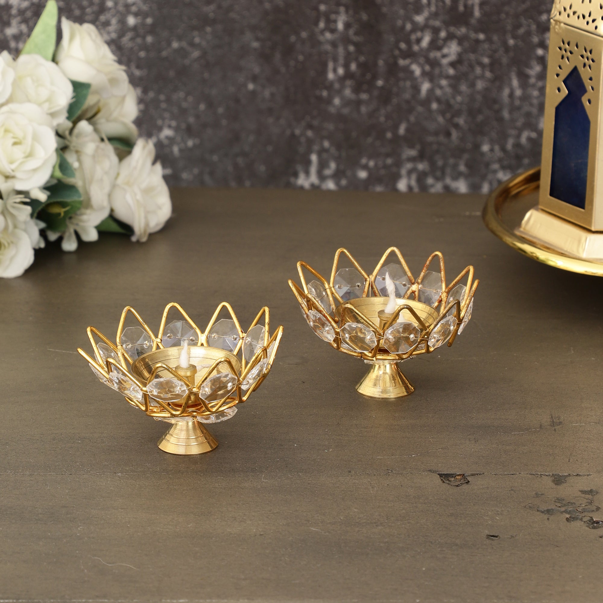 Designer Diya Puja & Home