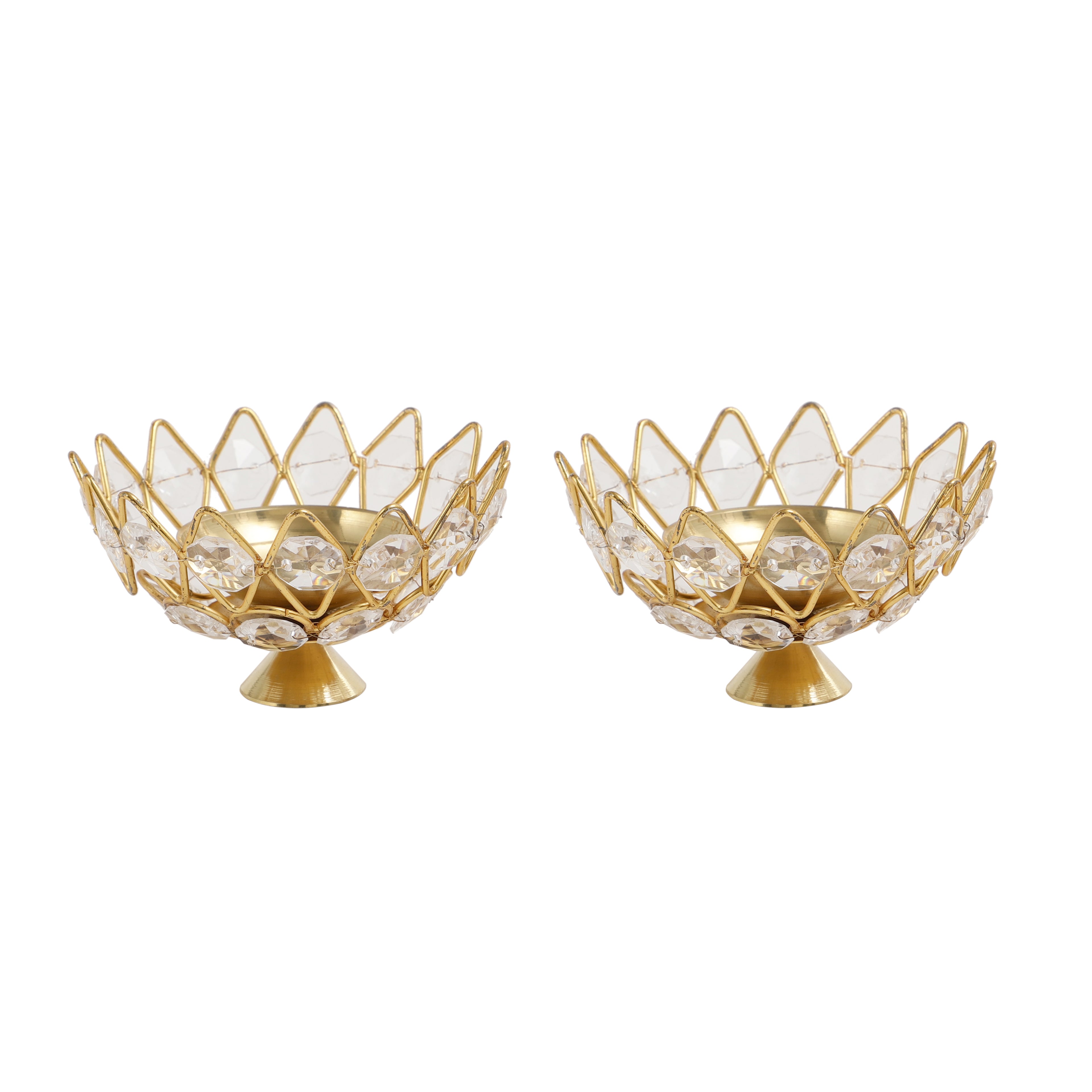 Set Of 2 Designer Diya