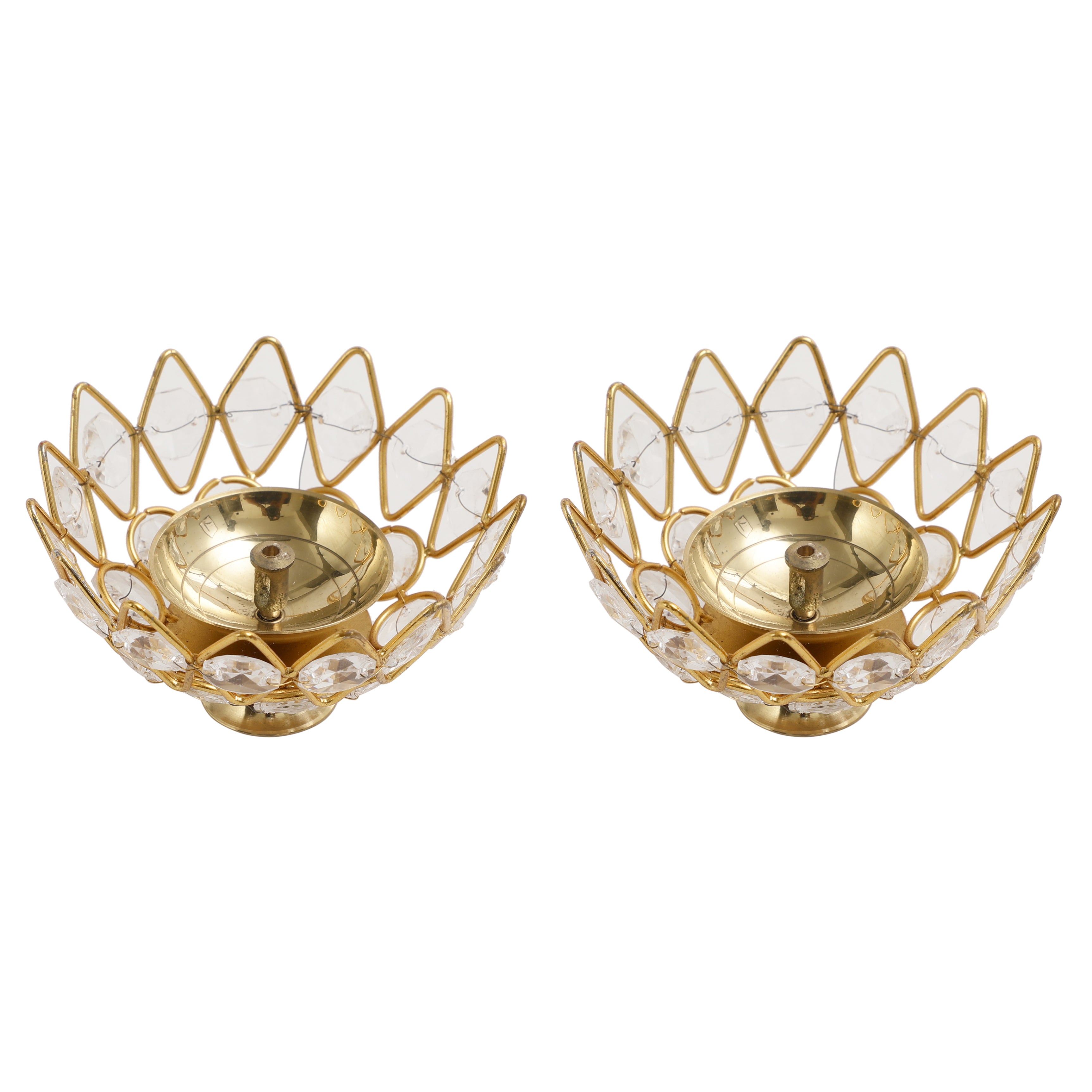 Set Of 2 Designer Diya