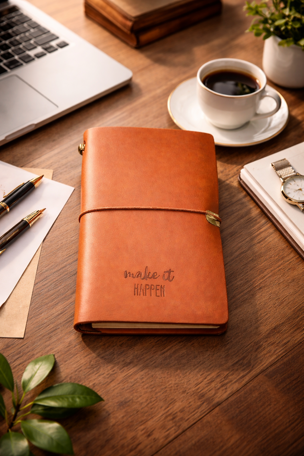 Pu Leather Notebook Travel Journal