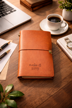 Pu Leather Notebook Travel Journal