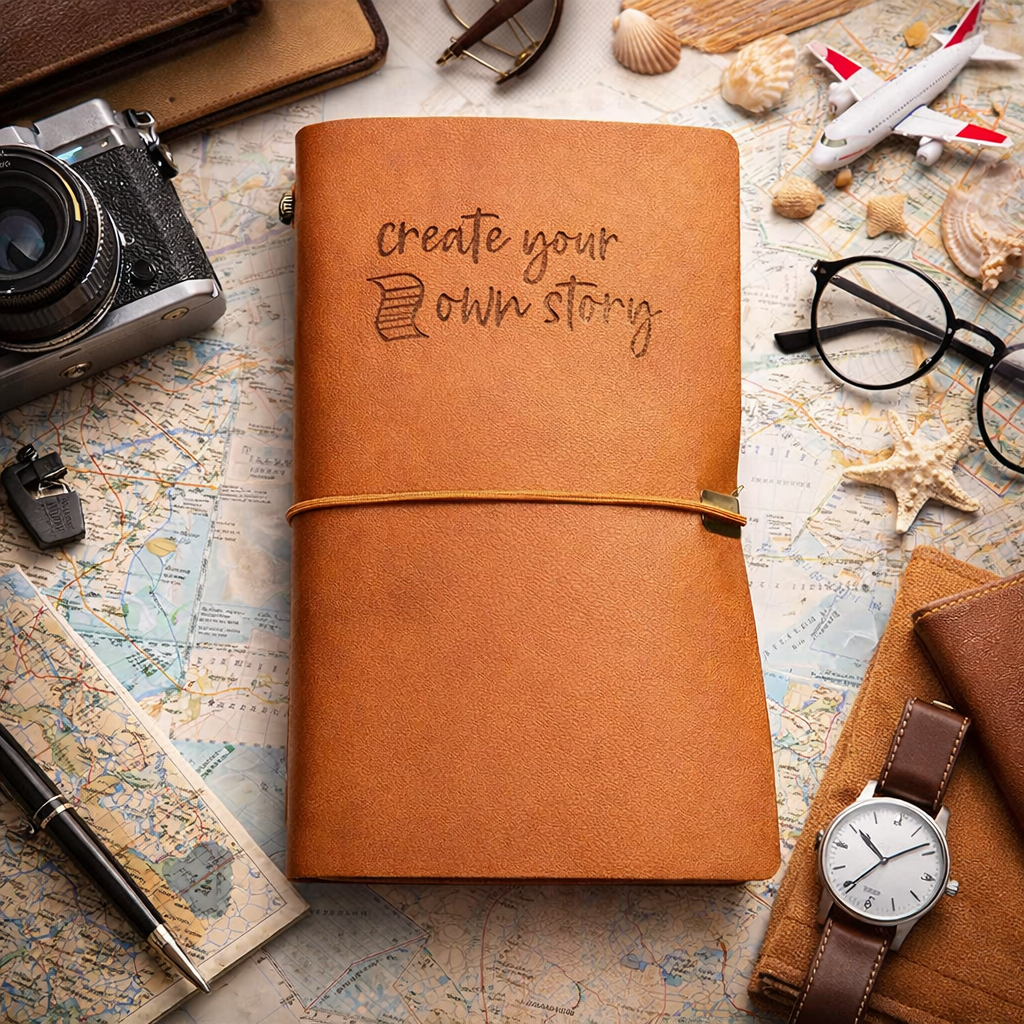 Pu Leather Notebook Travel Journal