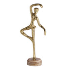 Dancing Girl Wooden Base