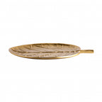 Golden Leaf Tray Home Decor
