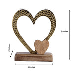 Heart Shape Home Décor Accent