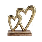 Double Heart Shape Home Décor