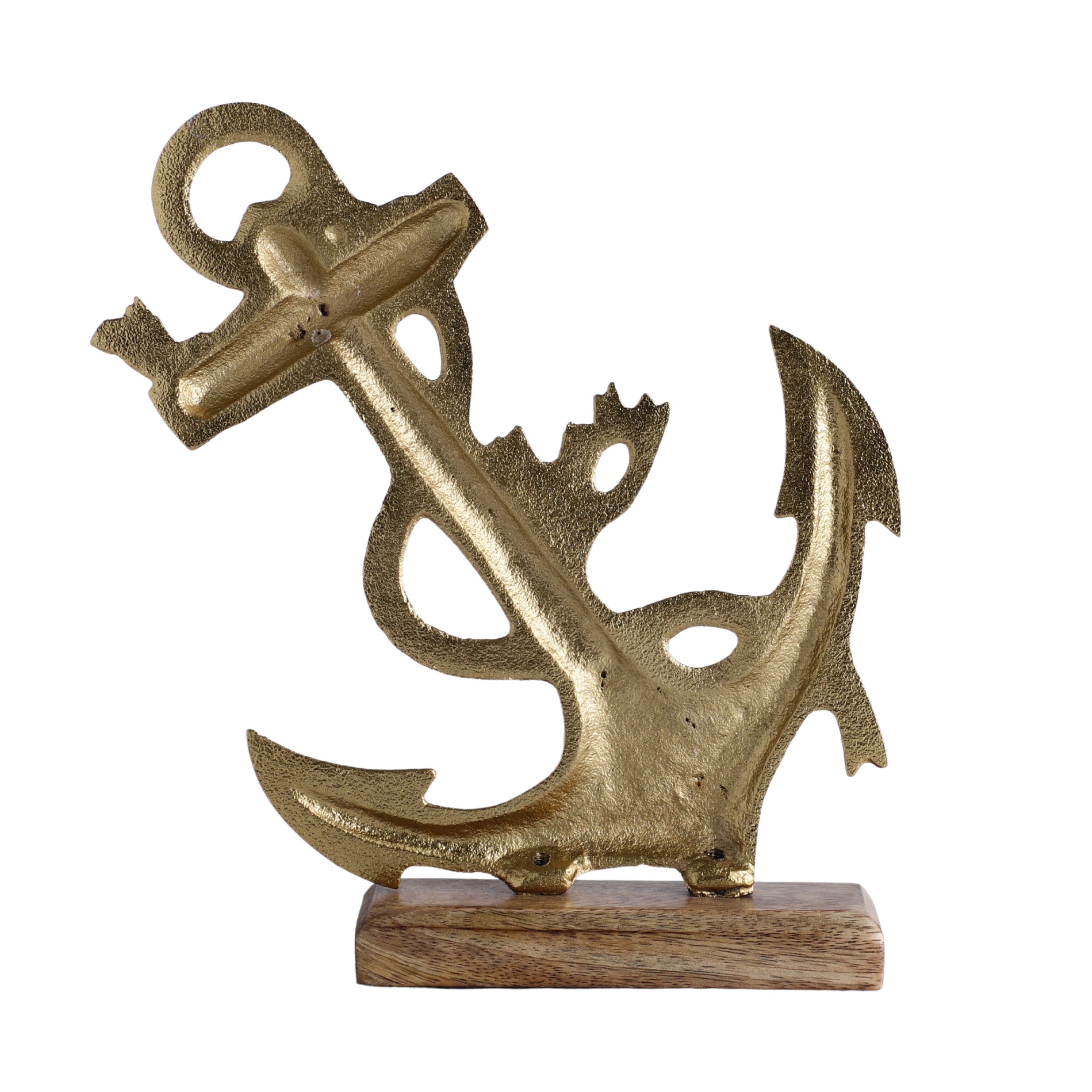 Anchor Wooden Base Home Décor