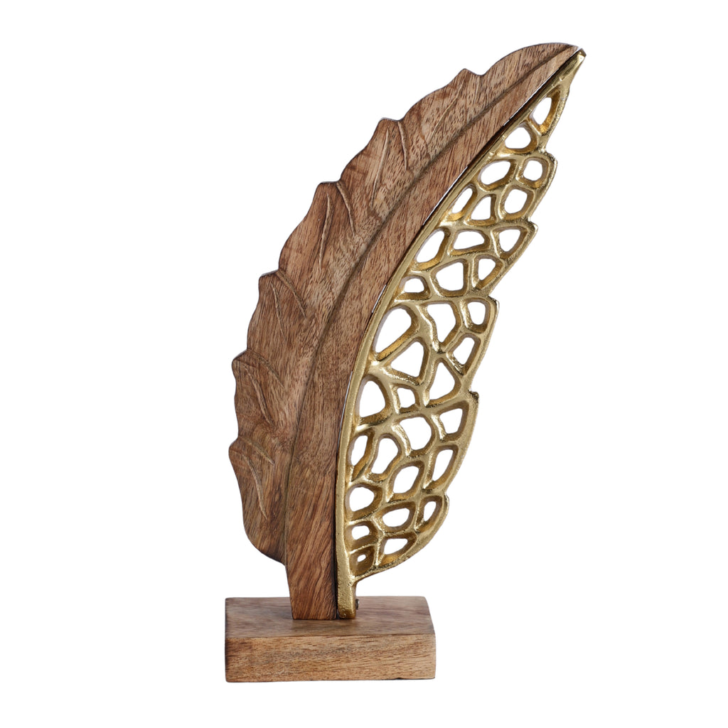 Leaf Tabletop Home Décor Accent