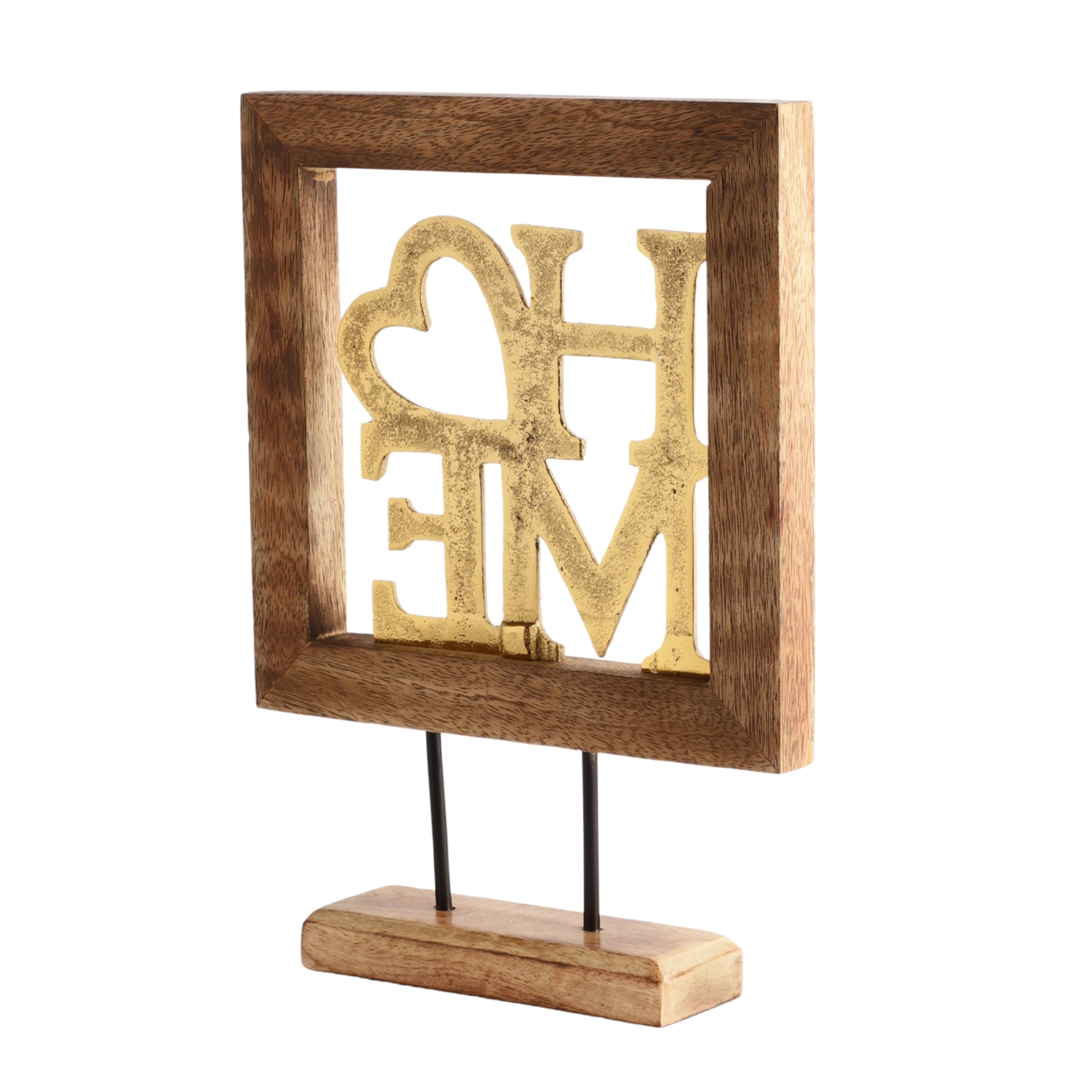 Home Wooden Frame Words Sign