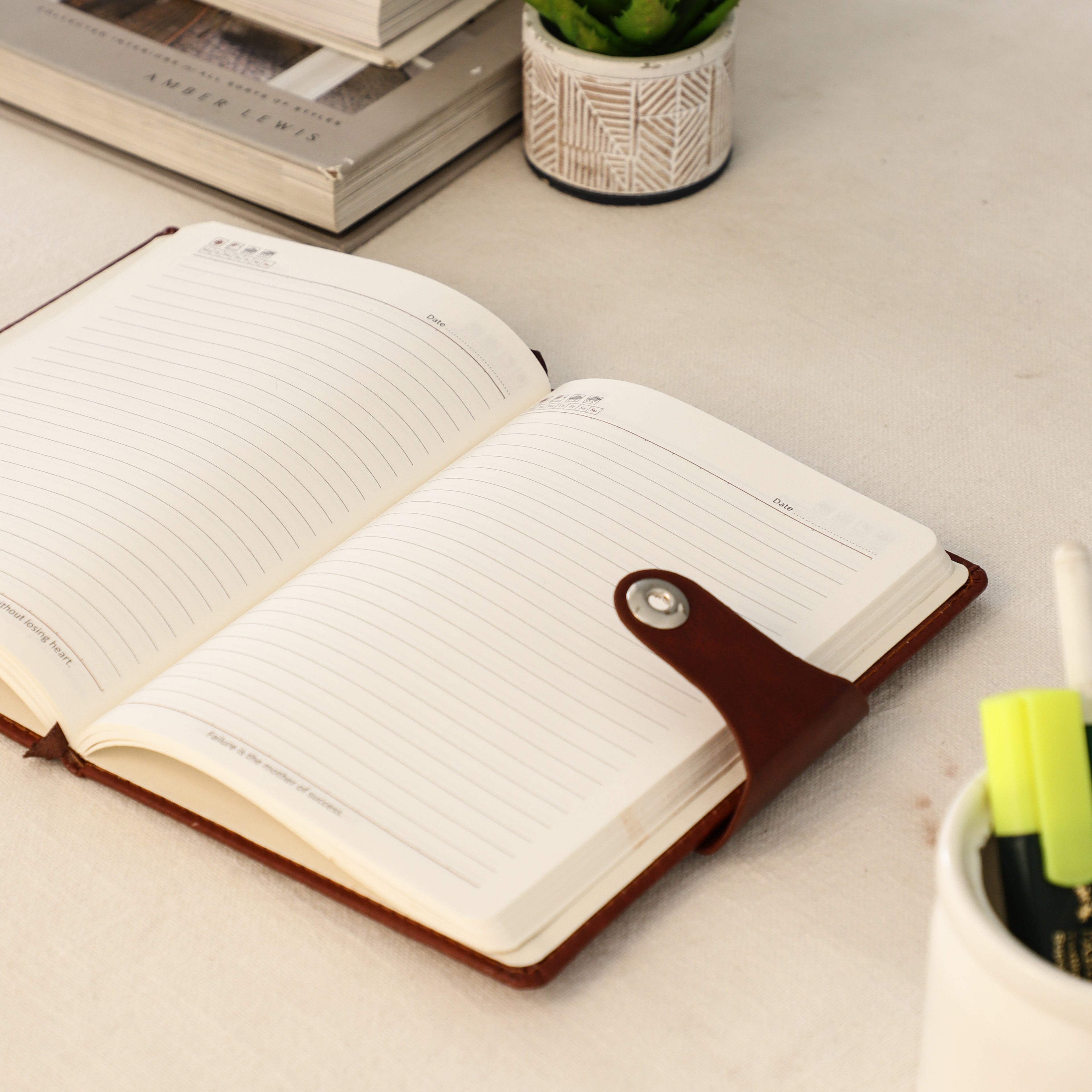 A5 Size Pu Leather Stylish