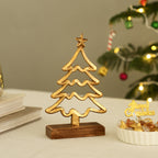 Christmas Tree Of Life Wooden Base