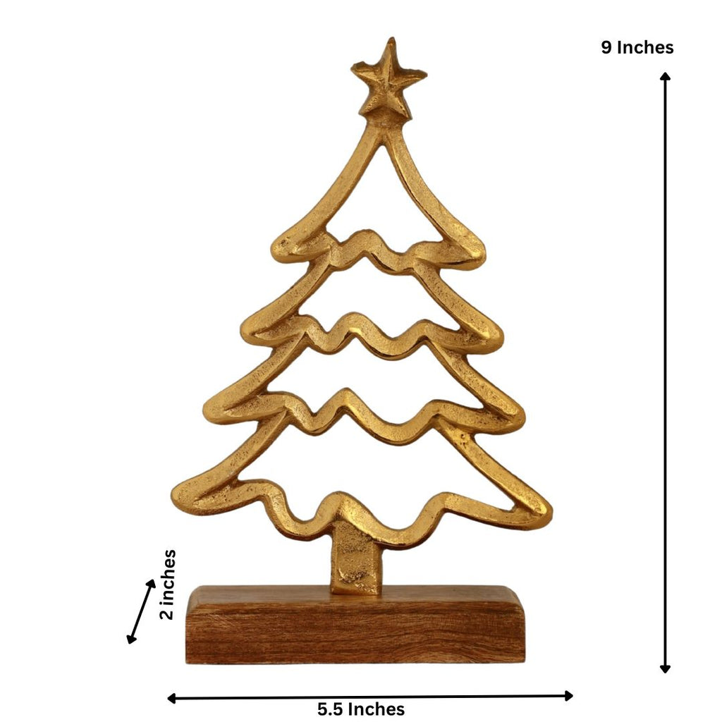 Christmas Tree Of Life Wooden Base