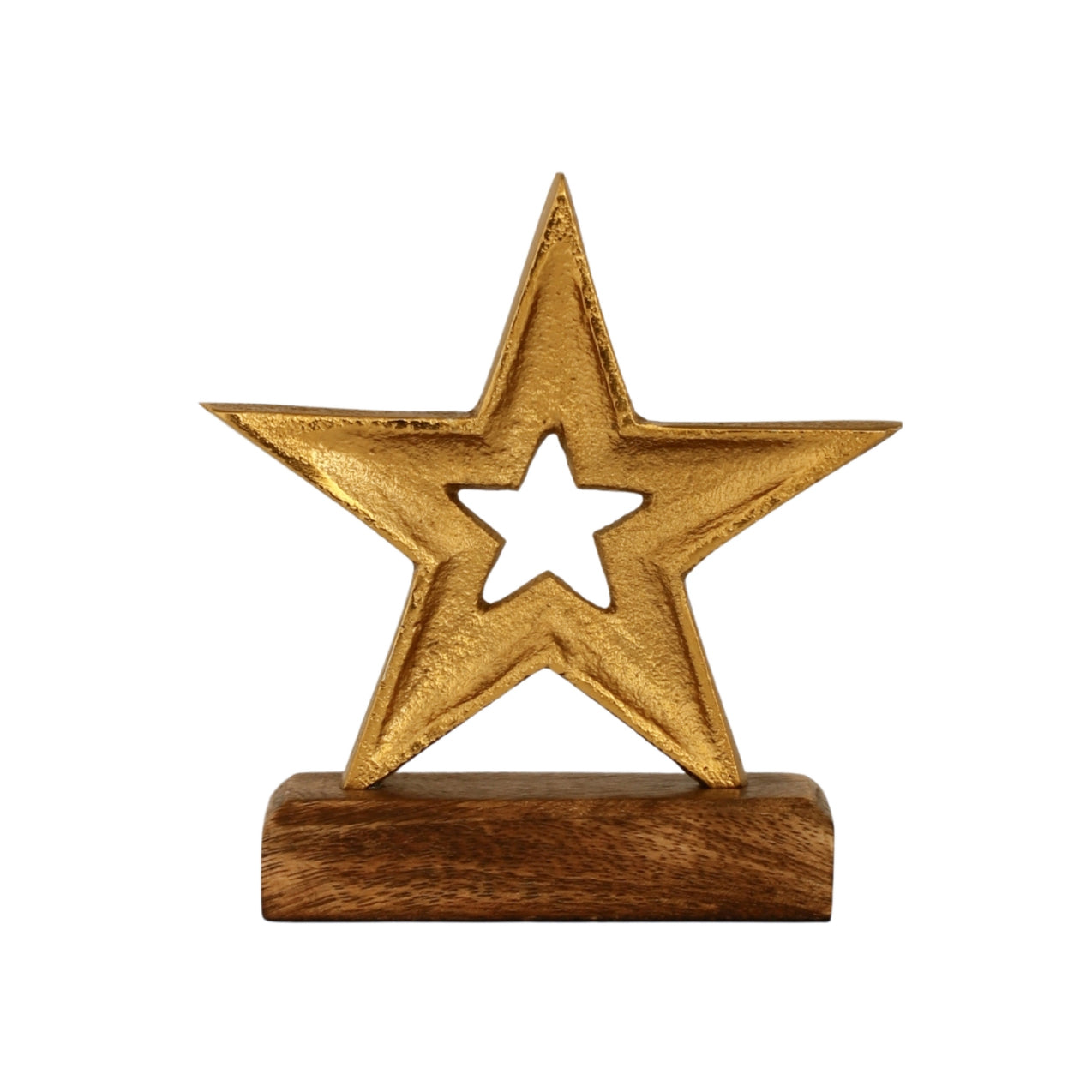 Star Wooden Base Home Décor