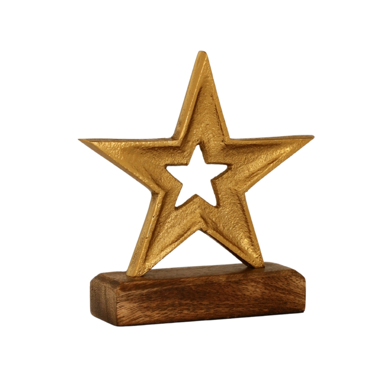 Star Wooden Base Home Décor