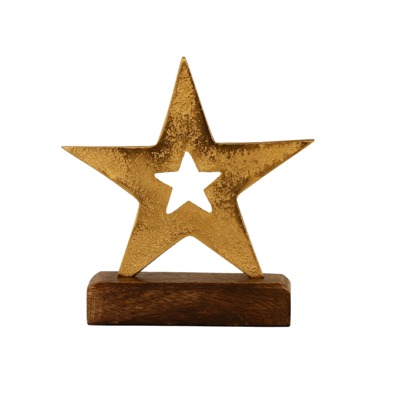 Star Wooden Base Home Décor
