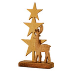 Star Christmas Tree Of Life Reindeer And