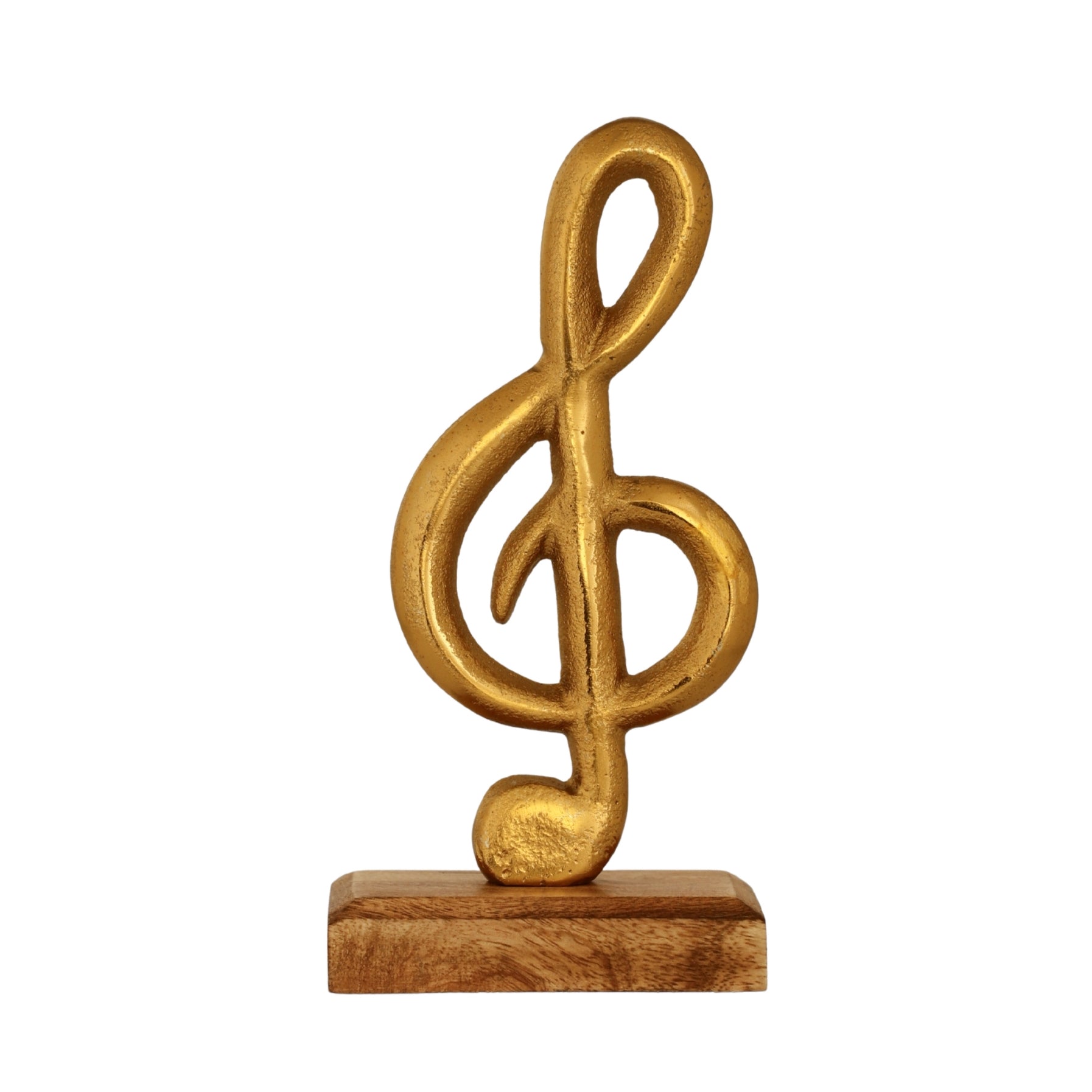 Clef Decor Wooden Base