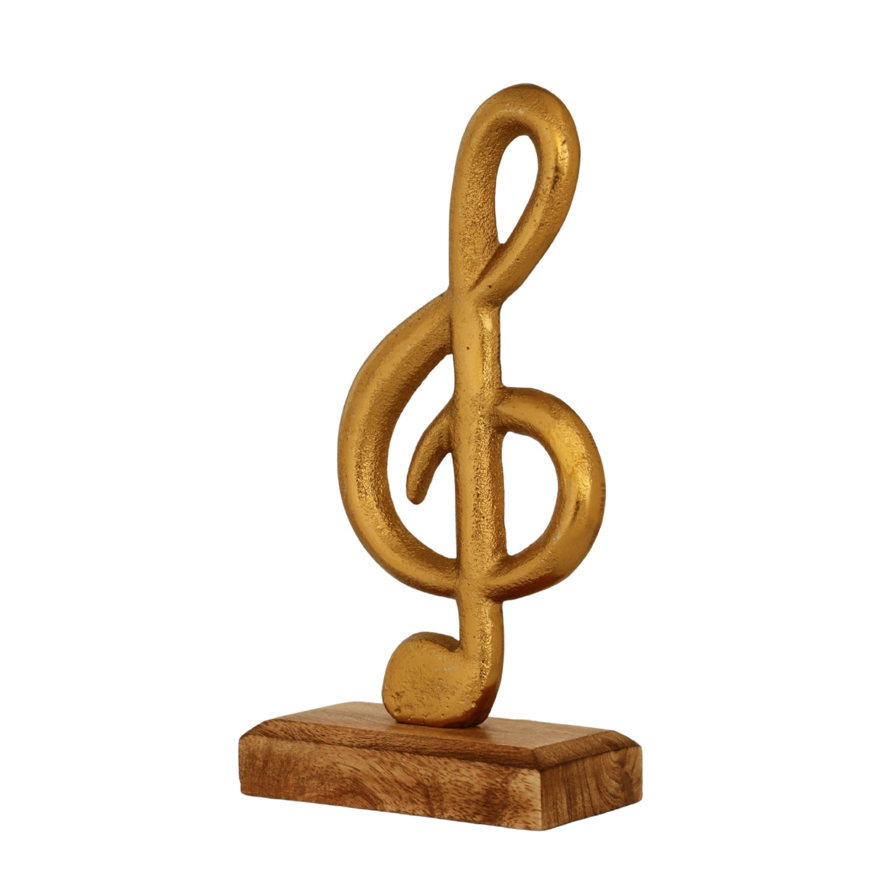 Clef Decor Wooden Base