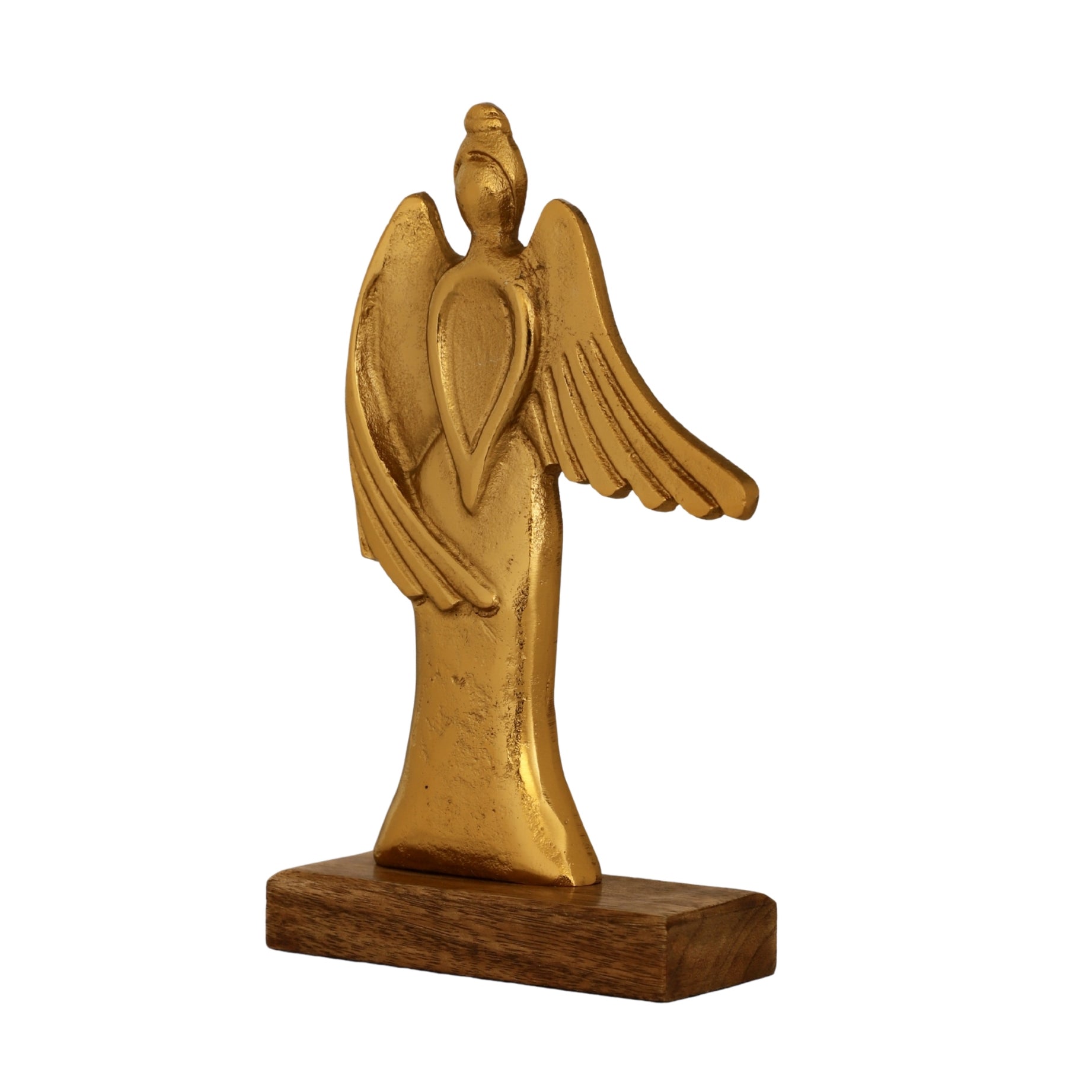 Angel Glow Wings And Wooden Base