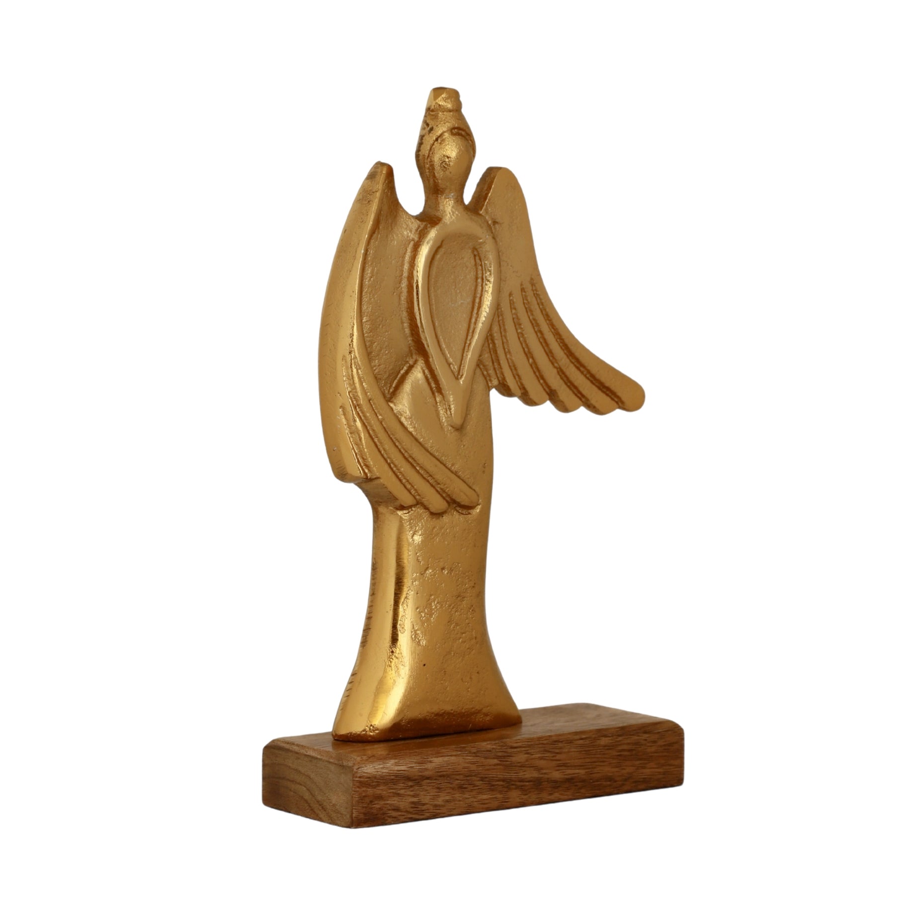 Angel Glow Wings And Wooden Base