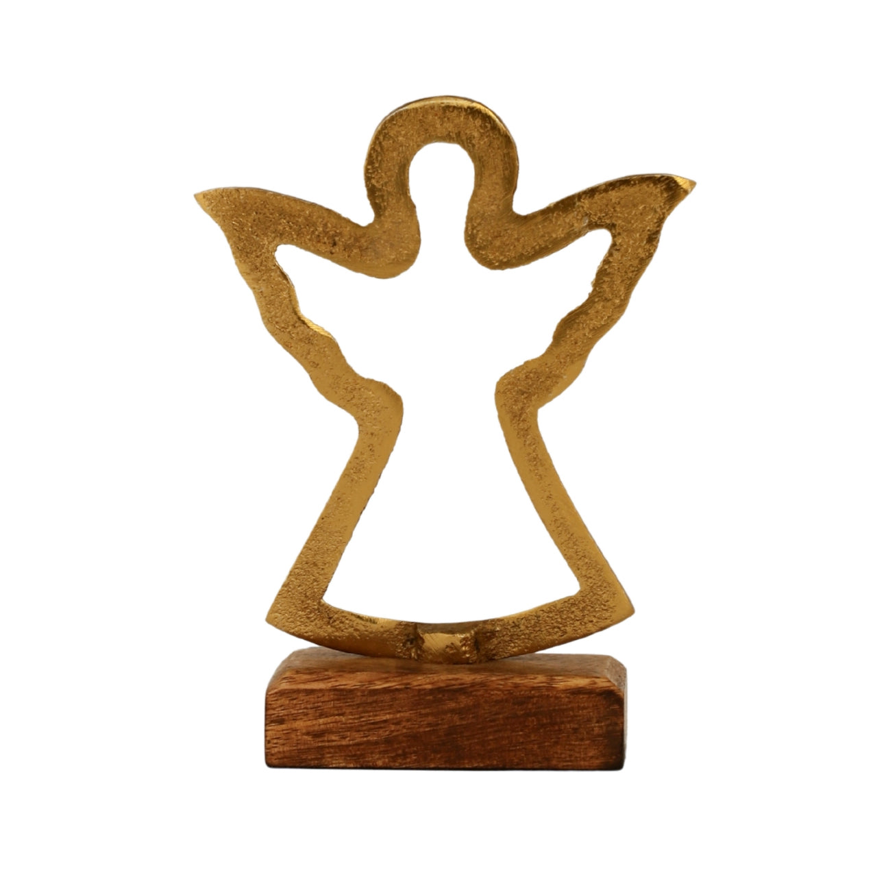 Angel Glow Wooden Base Home Décor