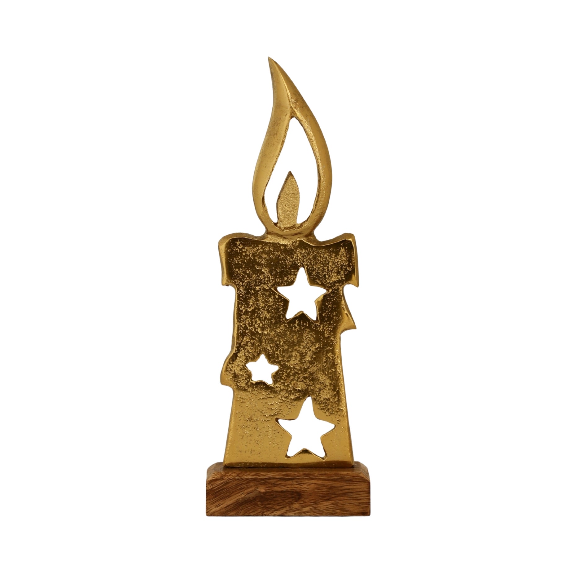 Candle Wooden Base Home Décor