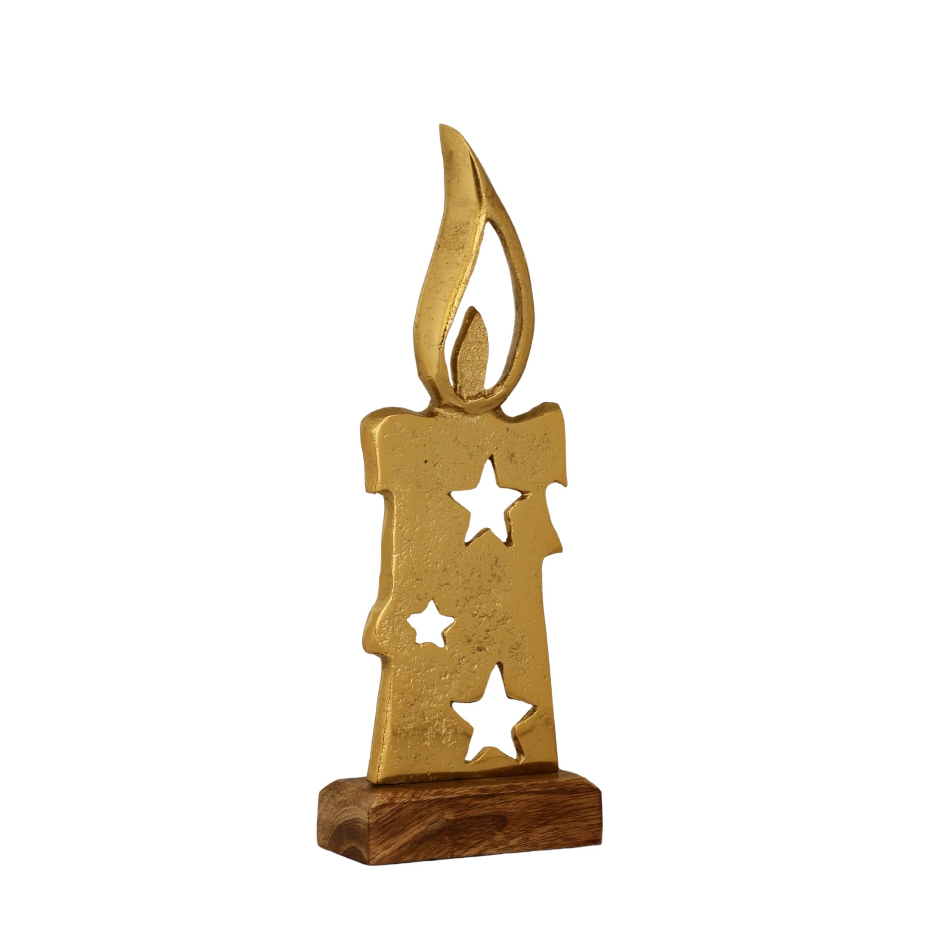 Candle Wooden Base Home Décor